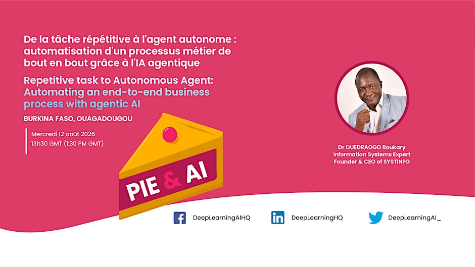 Pie & AI: Repetitive task to Autonomous Agent: Automating an end-to-end business process with agentic AI
