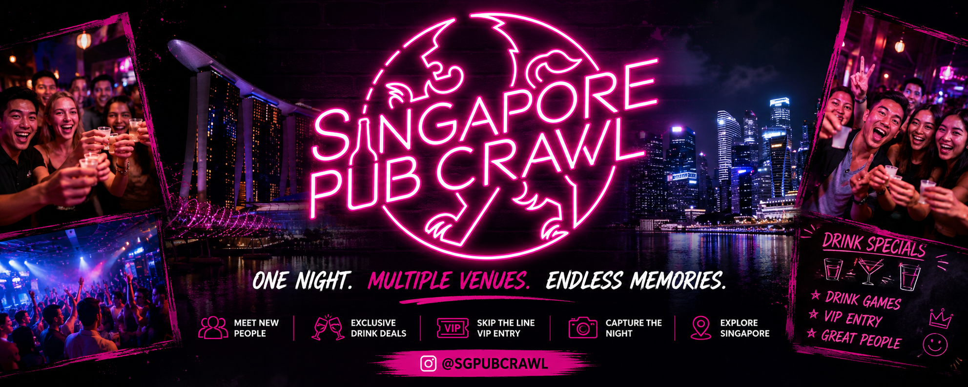 Singapore Pub Crawl banner